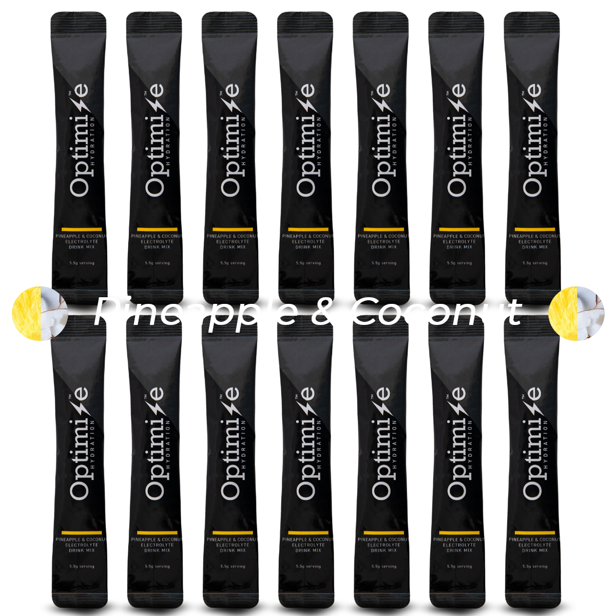 Pineapple & Coconut Premium Electrolyte Drink Mix (14 Pack)