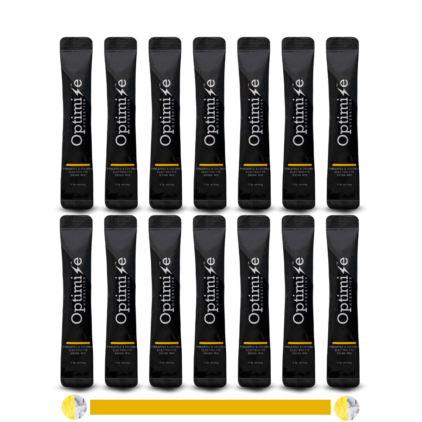 Pineapple & Coconut Premium Electrolyte Drink Mix (14 Pack)