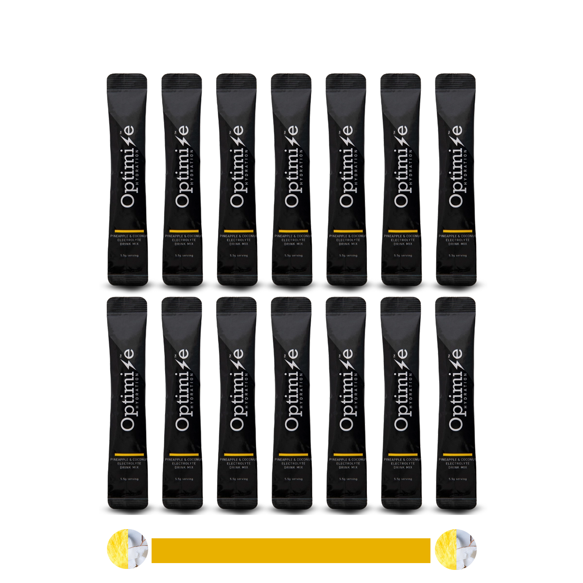 Pineapple & Coconut Premium Electrolyte Drink Mix (14 Pack)